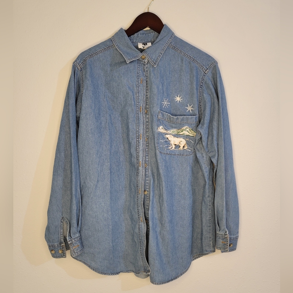 *SOLD ON VINTED* Vintage Denim Top